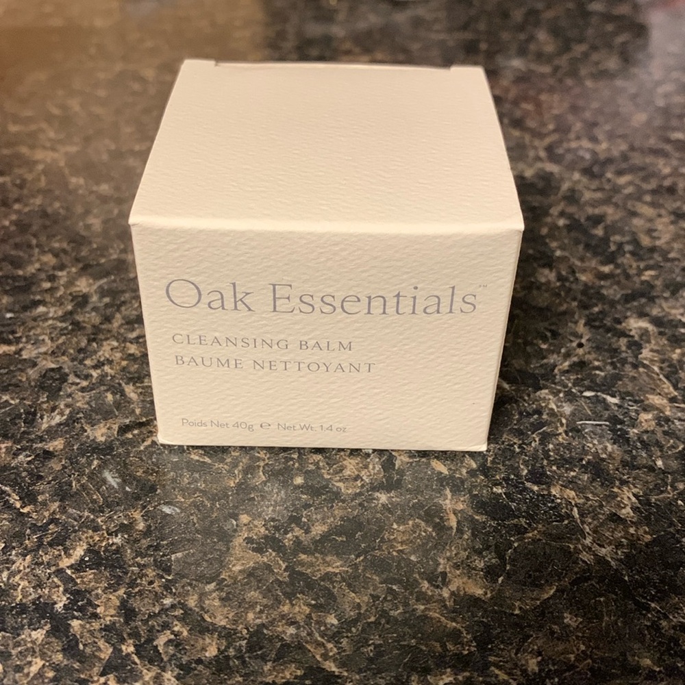 Brand new unopened Oak Essentials cleansing balm
